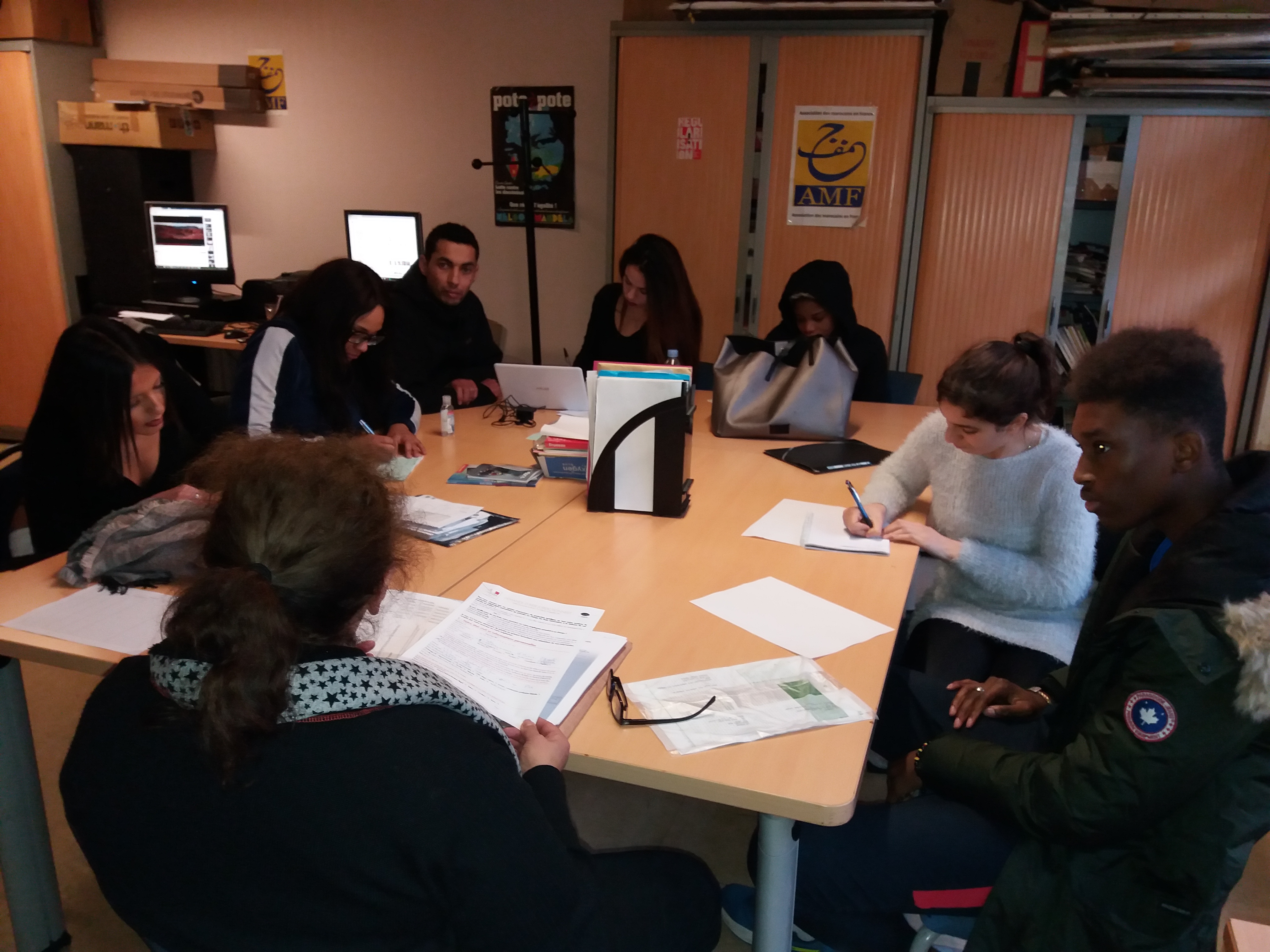 formation avec Alima Boumediène