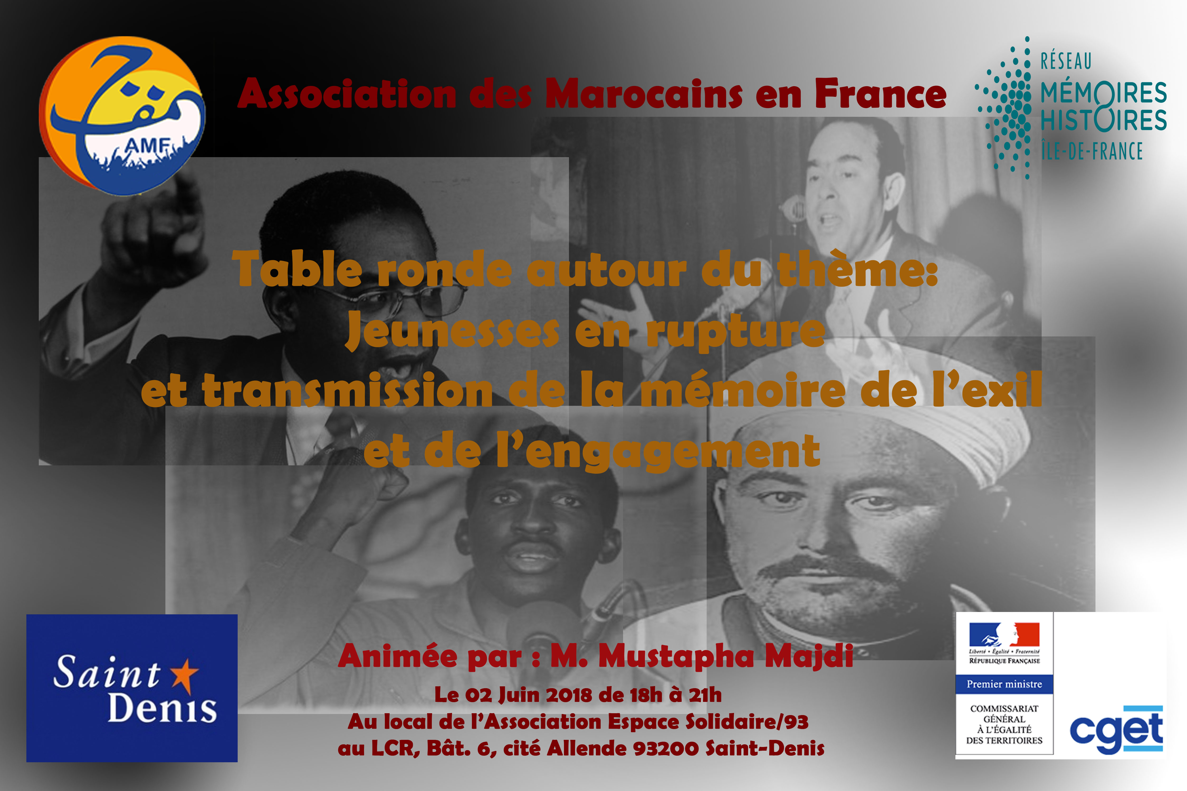 Mémoire de l'exil Saint-Denis